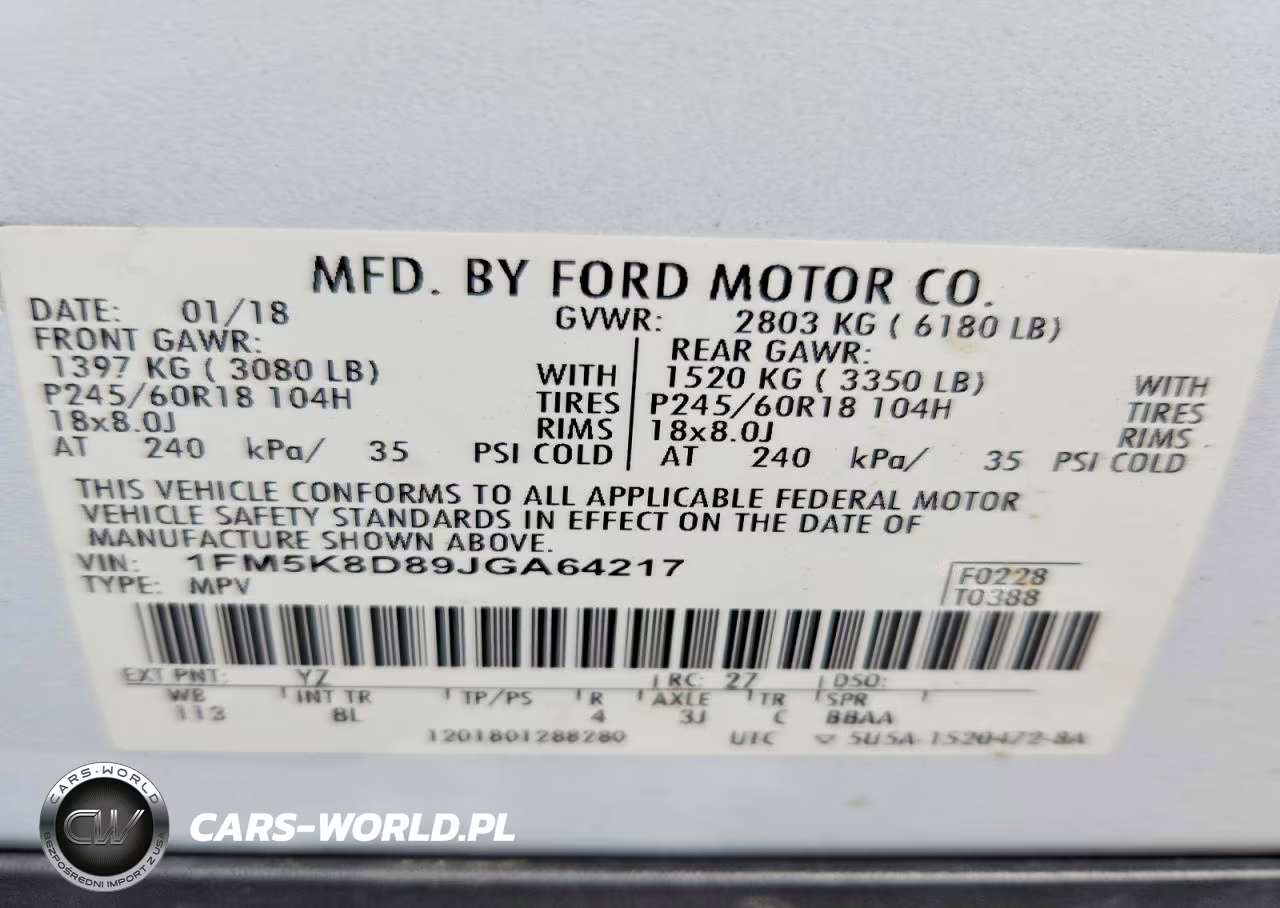 2018 Ford Explorer Xlt VIN:1FM5K8D89JGA64217 - 13