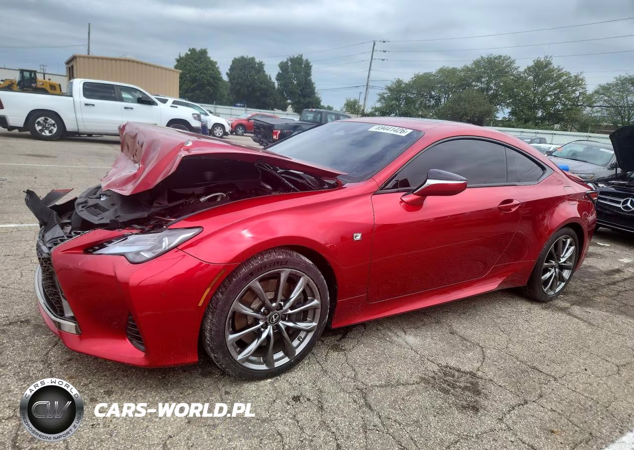 2021 Lexus Rc 300 F Sport VIN:JTHGA5BC0M5011782 - 1