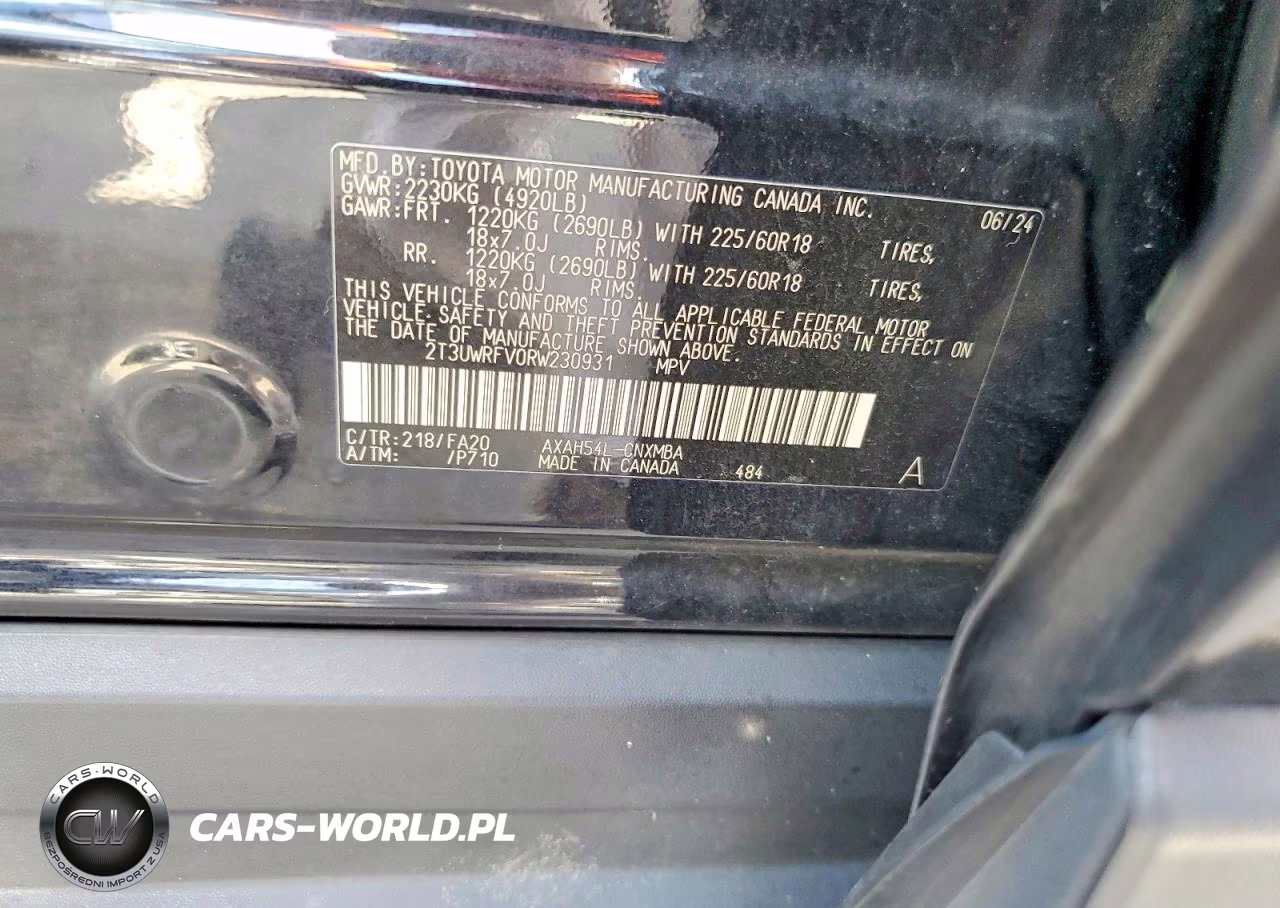 2024 Toyota Rav4 Woodland Edition VIN:2T3UWRFV0RW230931 - 13