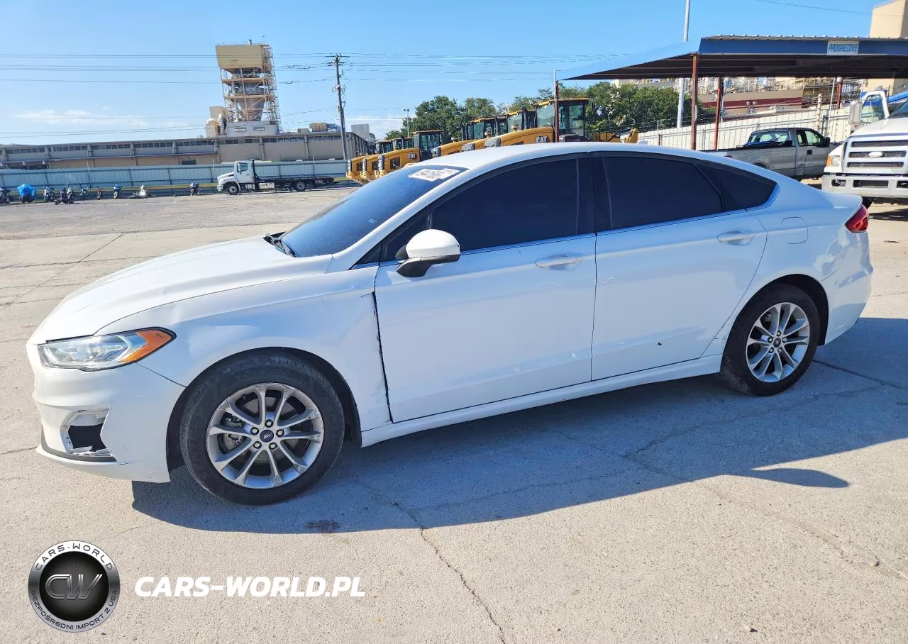 2020 Ford Fusion Se VIN:3FA6P0H75LR128980 - 1