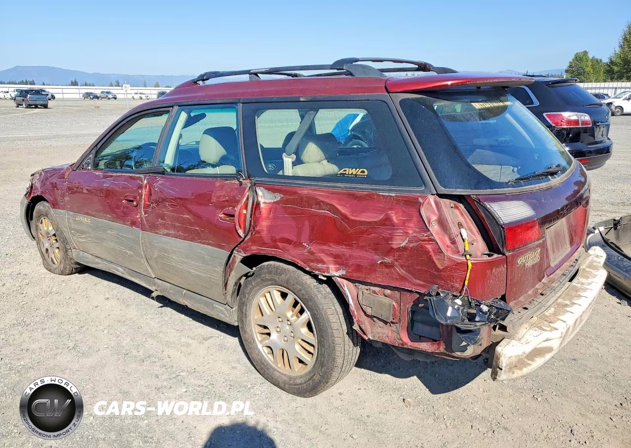 2002 Subaru Legacy Outback H6 3.0 Ll Bean VIN:4S3BH806X27664532 - 2