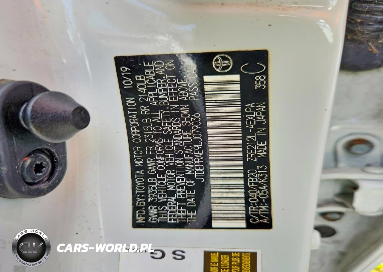 2020 Toyota Corolla Le VIN:JTDEPRAE9LJ079036 - 13