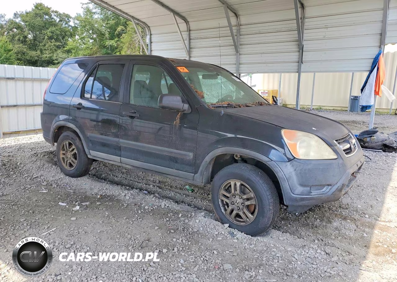 2002 Honda Cr-V Lx VIN:SHSRD78842U010137 - 4