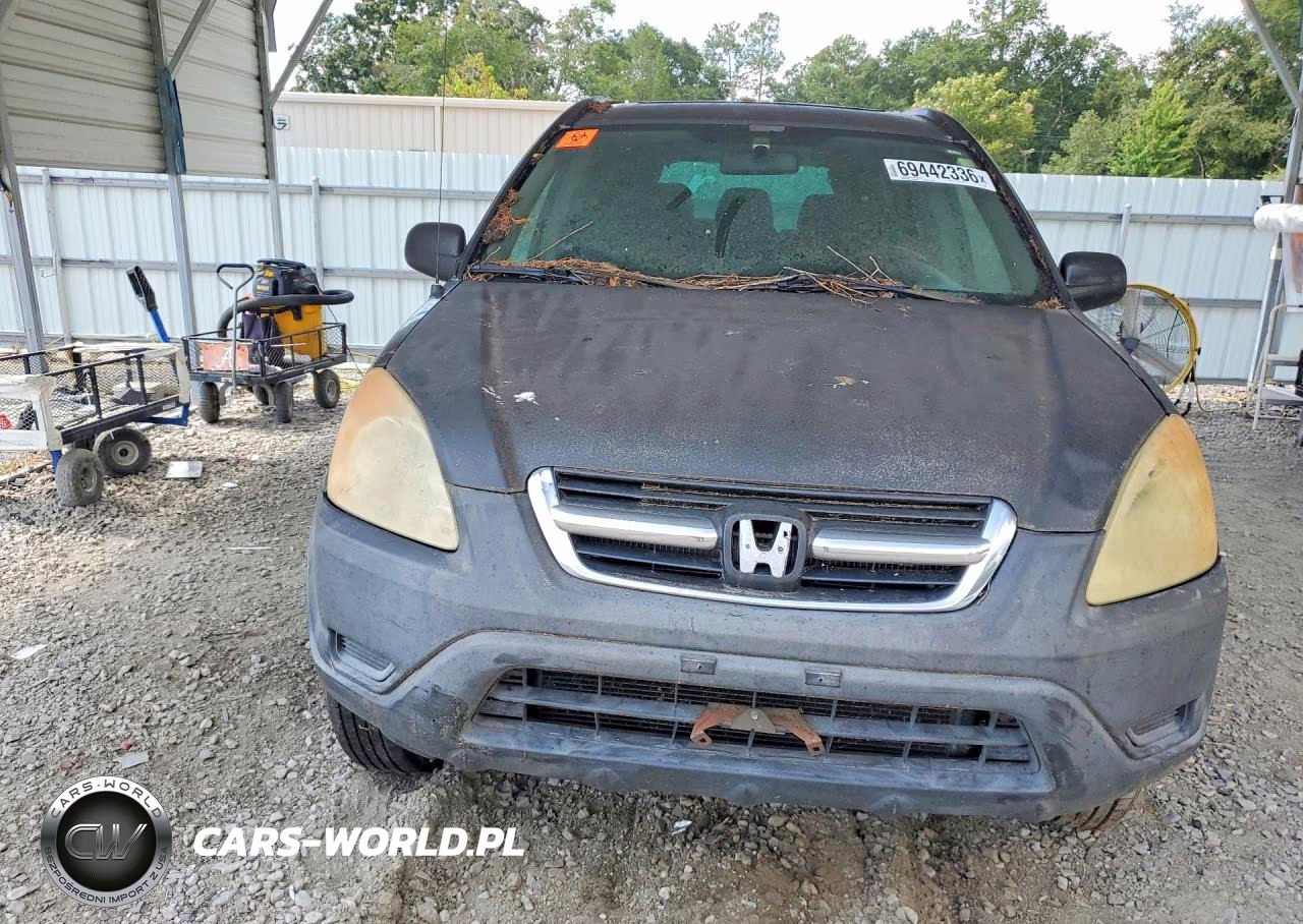 2002 Honda Cr-V Lx VIN:SHSRD78842U010137 - 5
