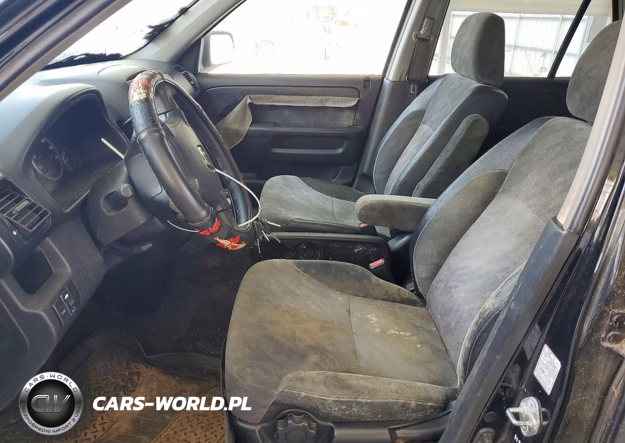 2002 Honda Cr-V Lx VIN:SHSRD78842U010137 - 7