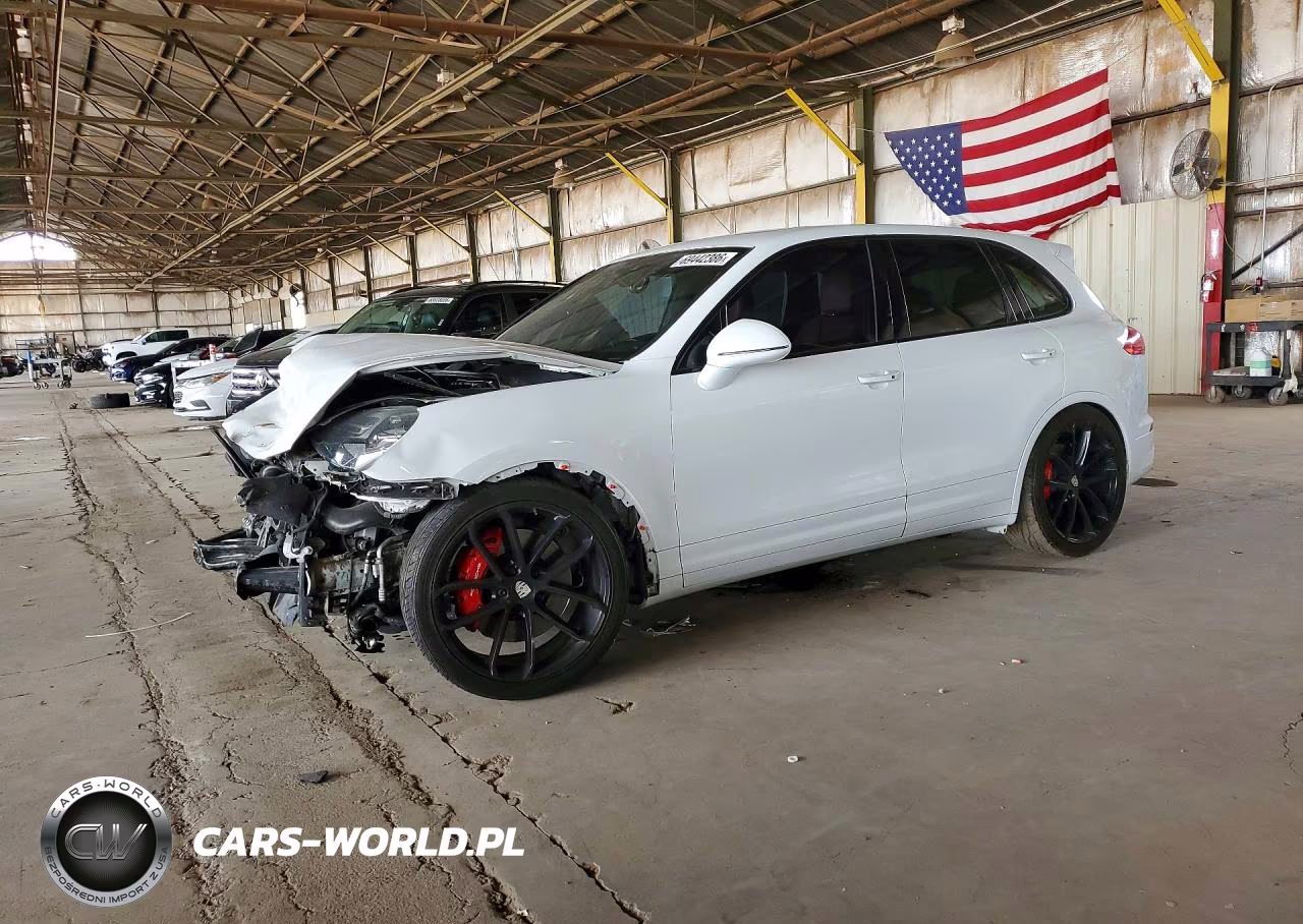 2017 Porsche Cayenne Turbo VIN:WP1AC2A20HLA92436 - 1