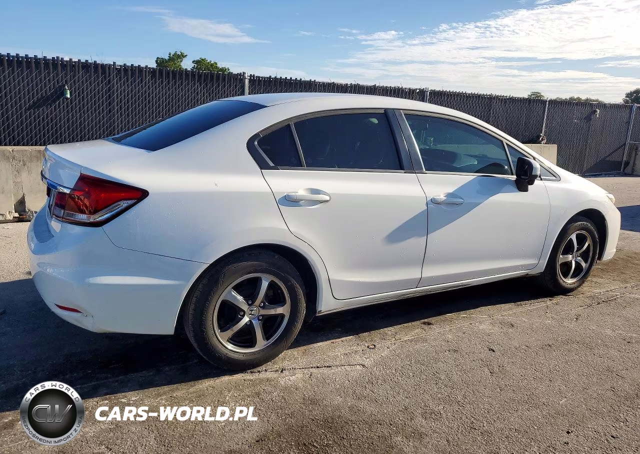 2015 Honda Civic Se VIN:19XFB2F76FE057677 - 3