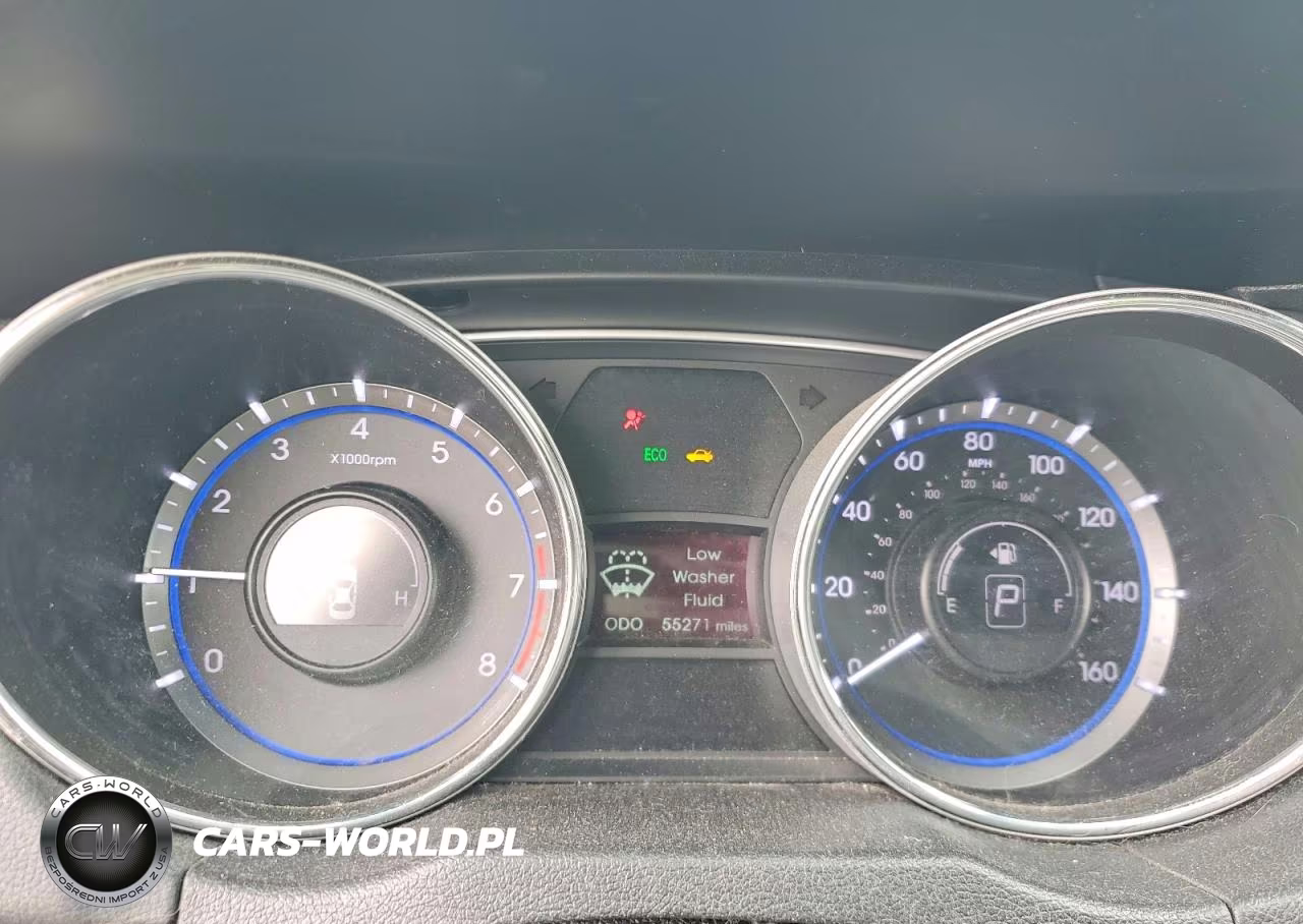 2013 Hyundai Sonata Gls VIN:5NPEB4AC6DH772754 - 9
