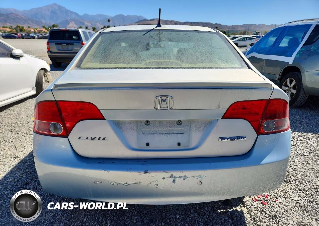 2008 Honda Civic Hybrid VIN:JHMFA36288S015815 - 6