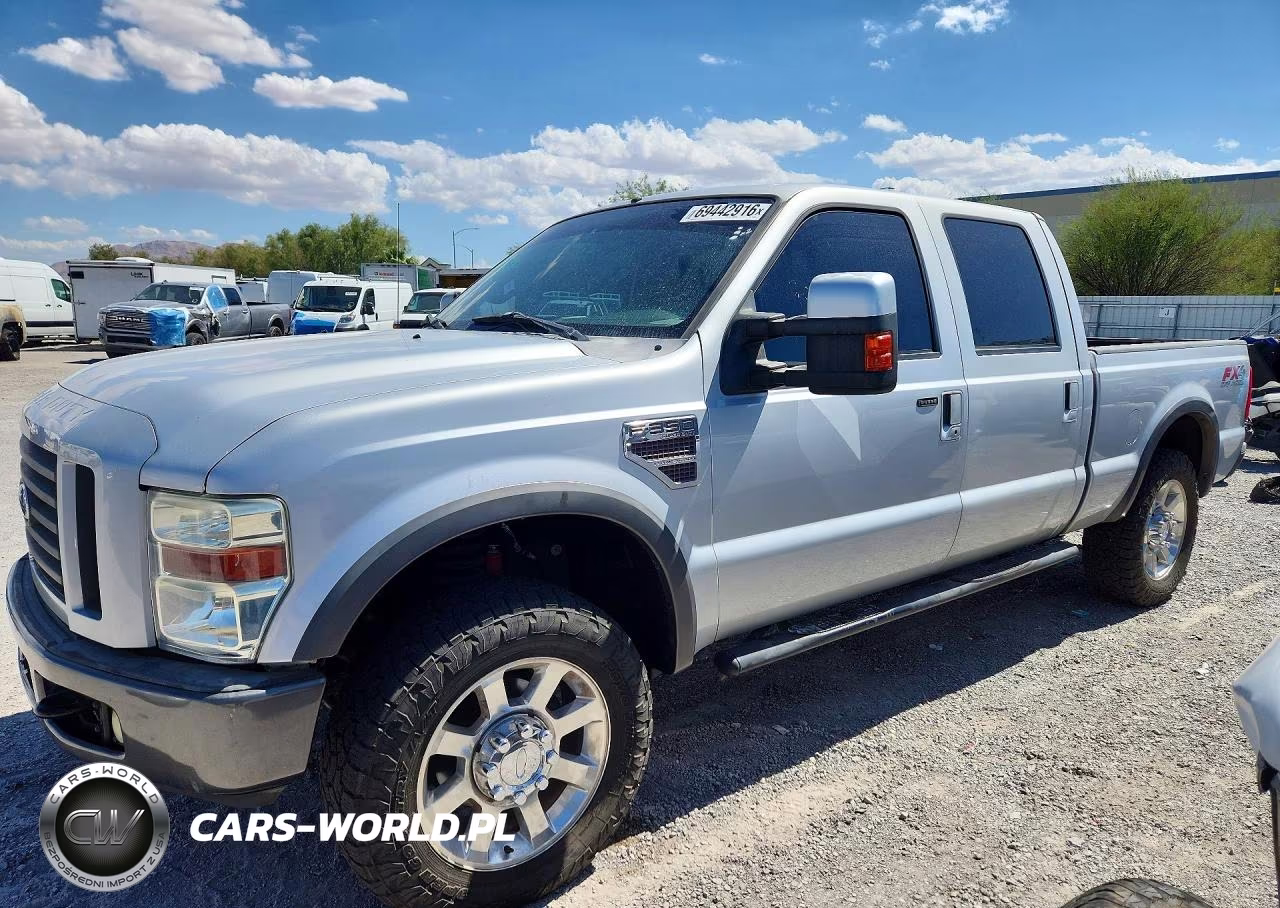 2008 Ford F350 Srw Super Duty VIN:1FTWW31R28EA04802 - 1