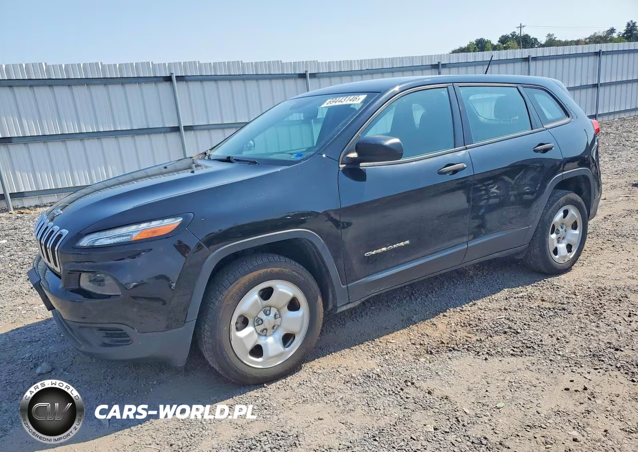 2017 Jeep Cherokee Sport VIN:1C4PJMAS3HD234320 - 1