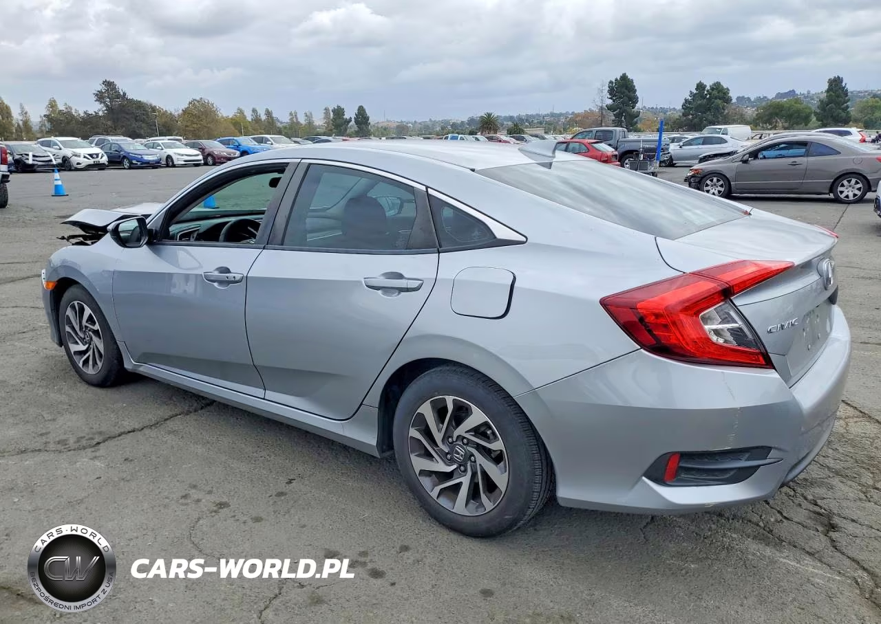 2017 Honda Civic Ex VIN:19XFC2F7XHE221206 - 2
