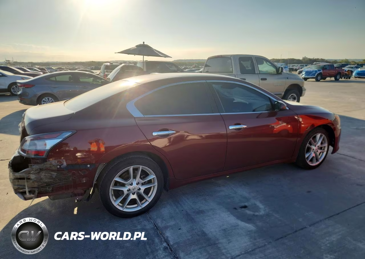 2012 Nissan Maxima 3.5 S VIN:1N4AA5AP0CC826494 - 3