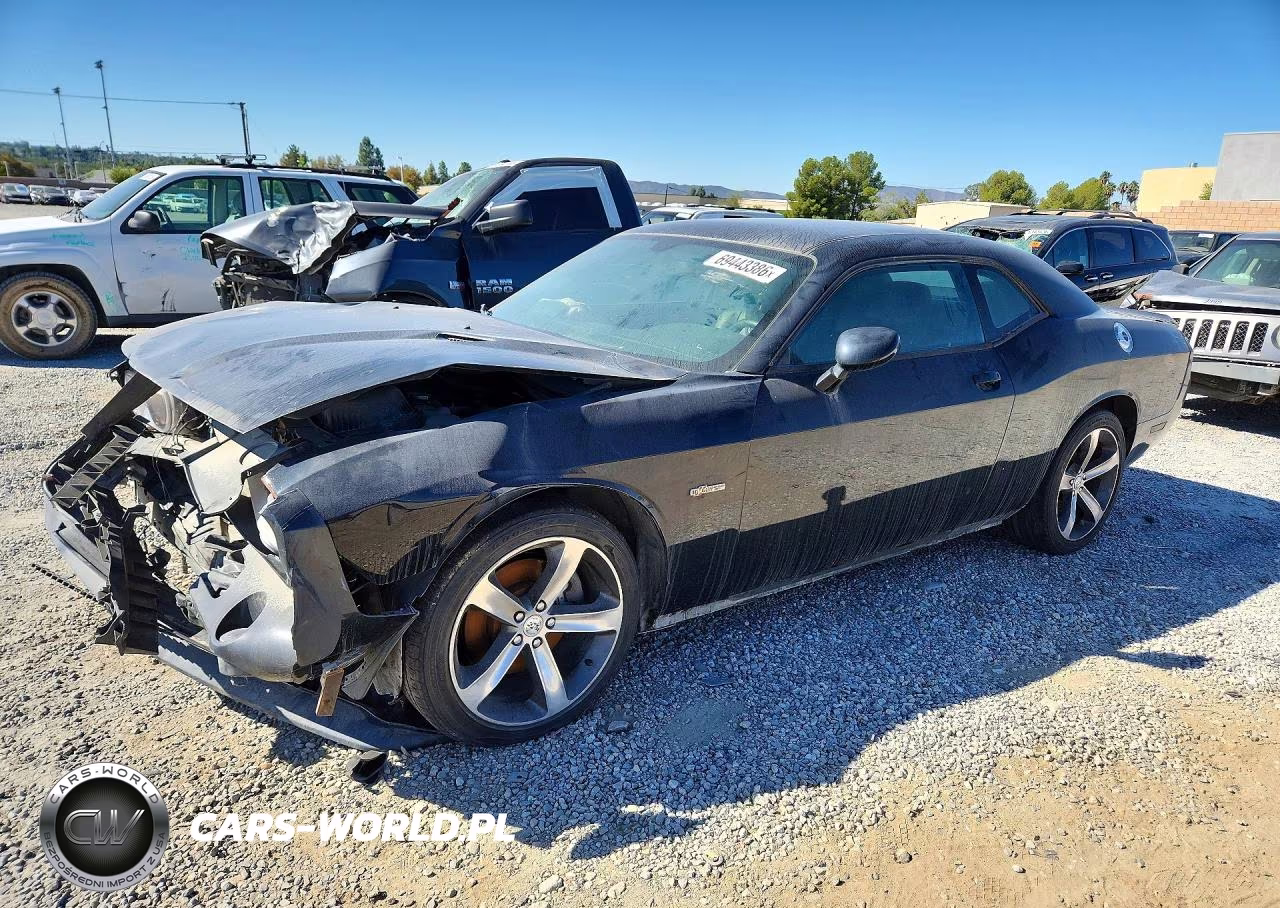 2014 Dodge Challenger Sxt VIN:2C3CDYAG8EH298235 - 1