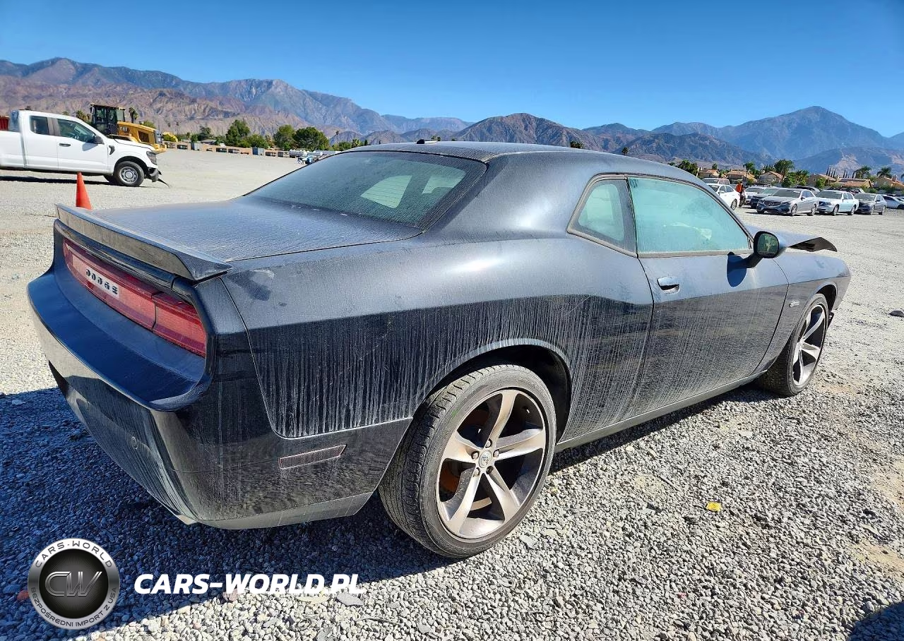 2014 Dodge Challenger Sxt VIN:2C3CDYAG8EH298235 - 3