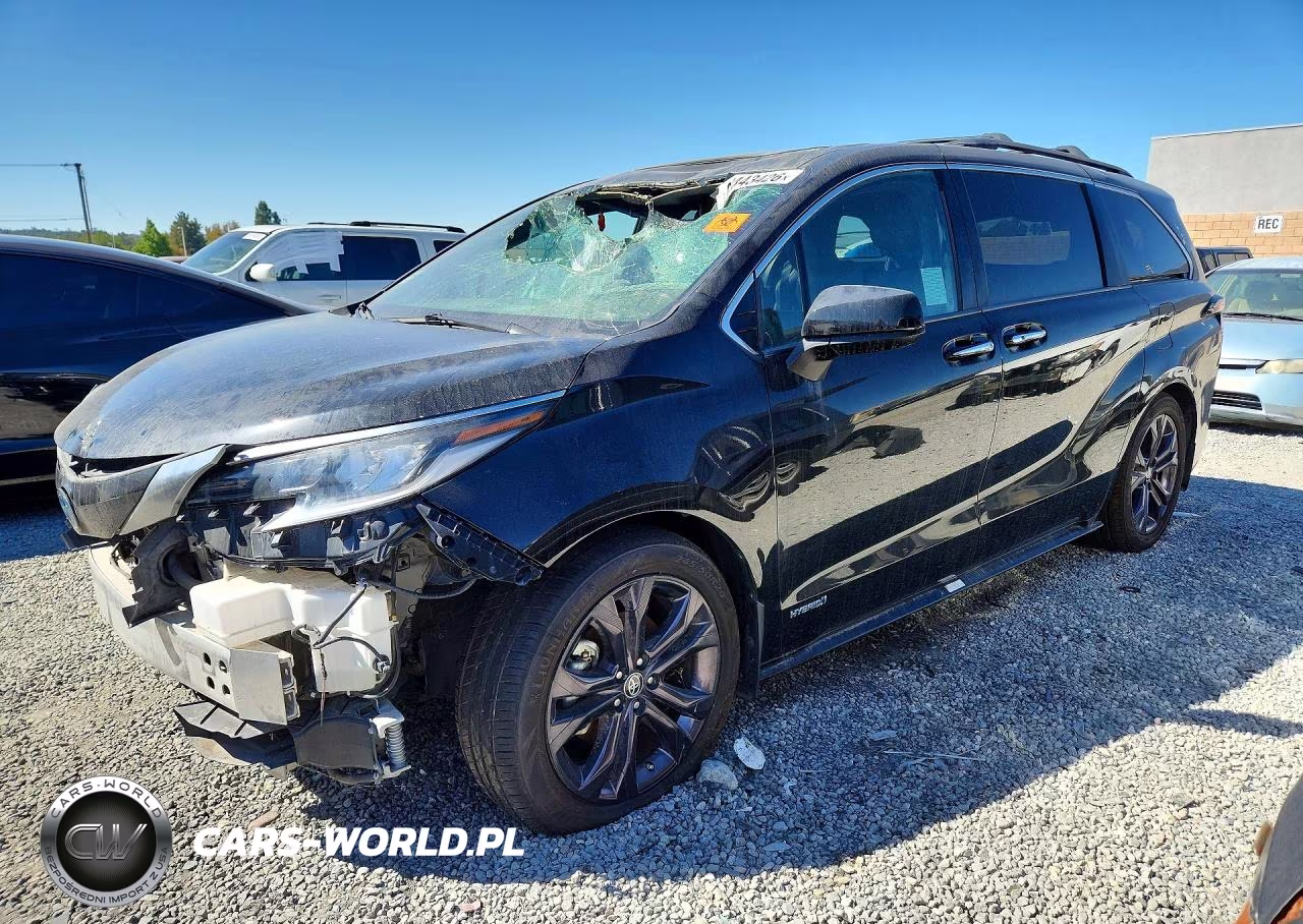 2021 Toyota Sienna Xse VIN:5TDXRKECXMS041175 - 1