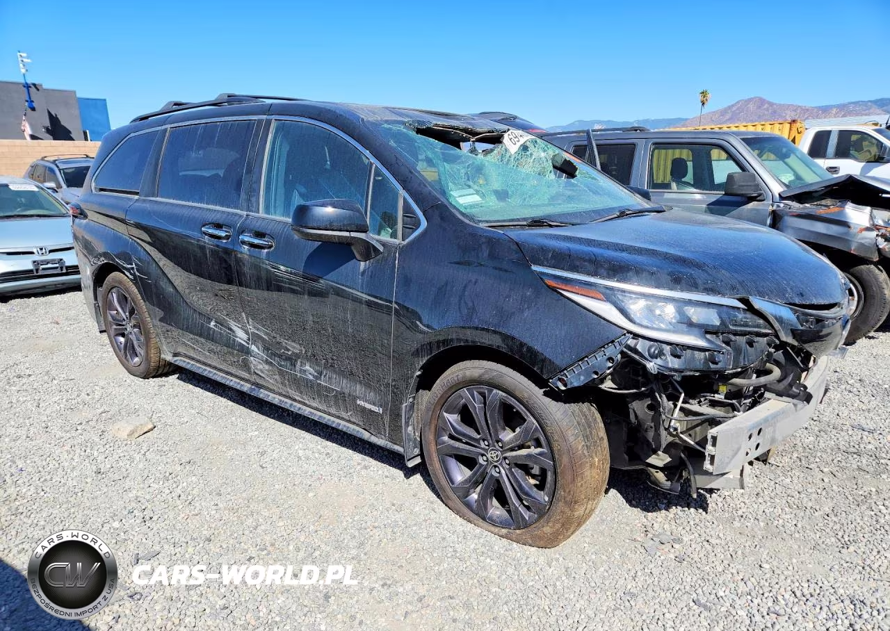 2021 Toyota Sienna Xse VIN:5TDXRKECXMS041175 - 4