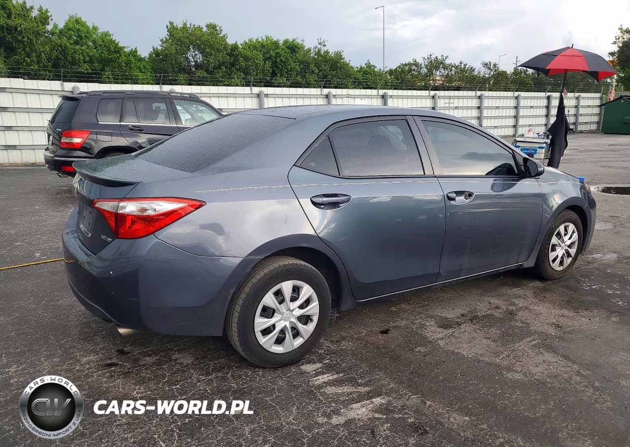 2015 Toyota Corolla Le Eco VIN:2T1BPRHE5FC262314 - 3