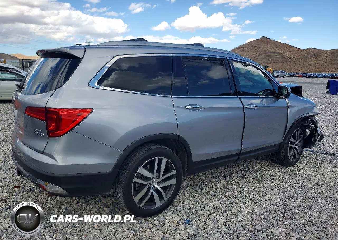 2016 Honda Pilot Elite VIN:5FNYF6H06GB049742 - 3