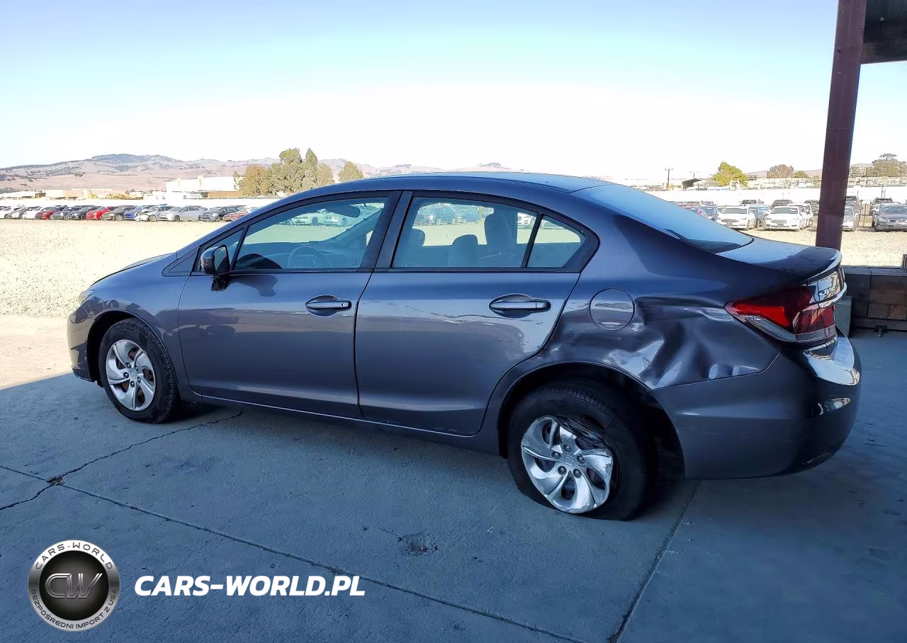 2014 Honda Civic Lx VIN:19XFB2F57EE252247 - 2