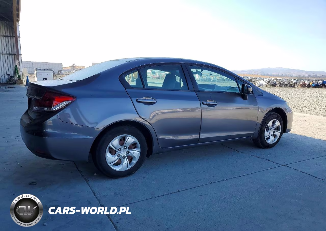 2014 Honda Civic Lx VIN:19XFB2F57EE252247 - 3