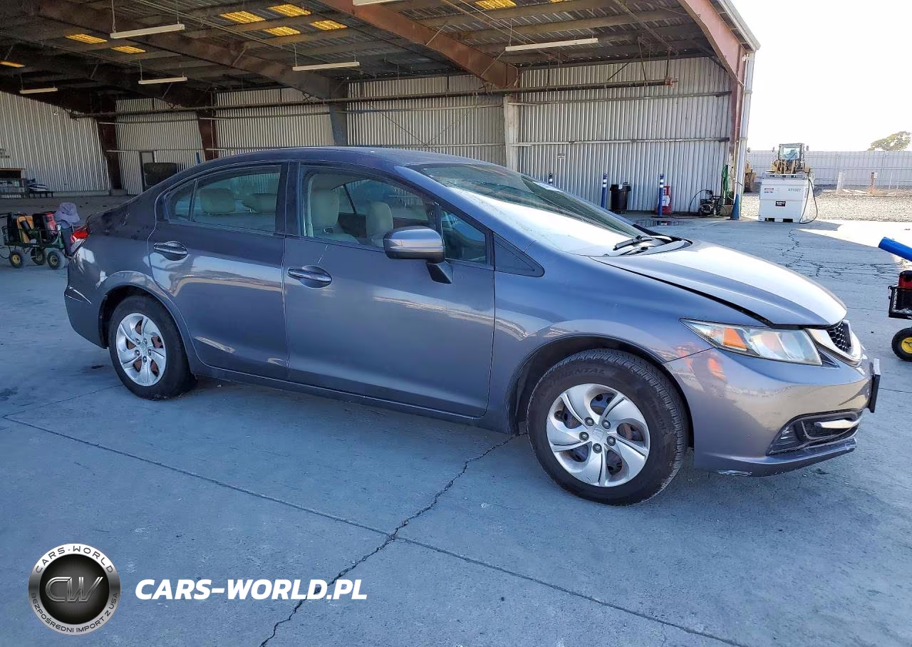 2014 Honda Civic Lx VIN:19XFB2F57EE252247 - 4