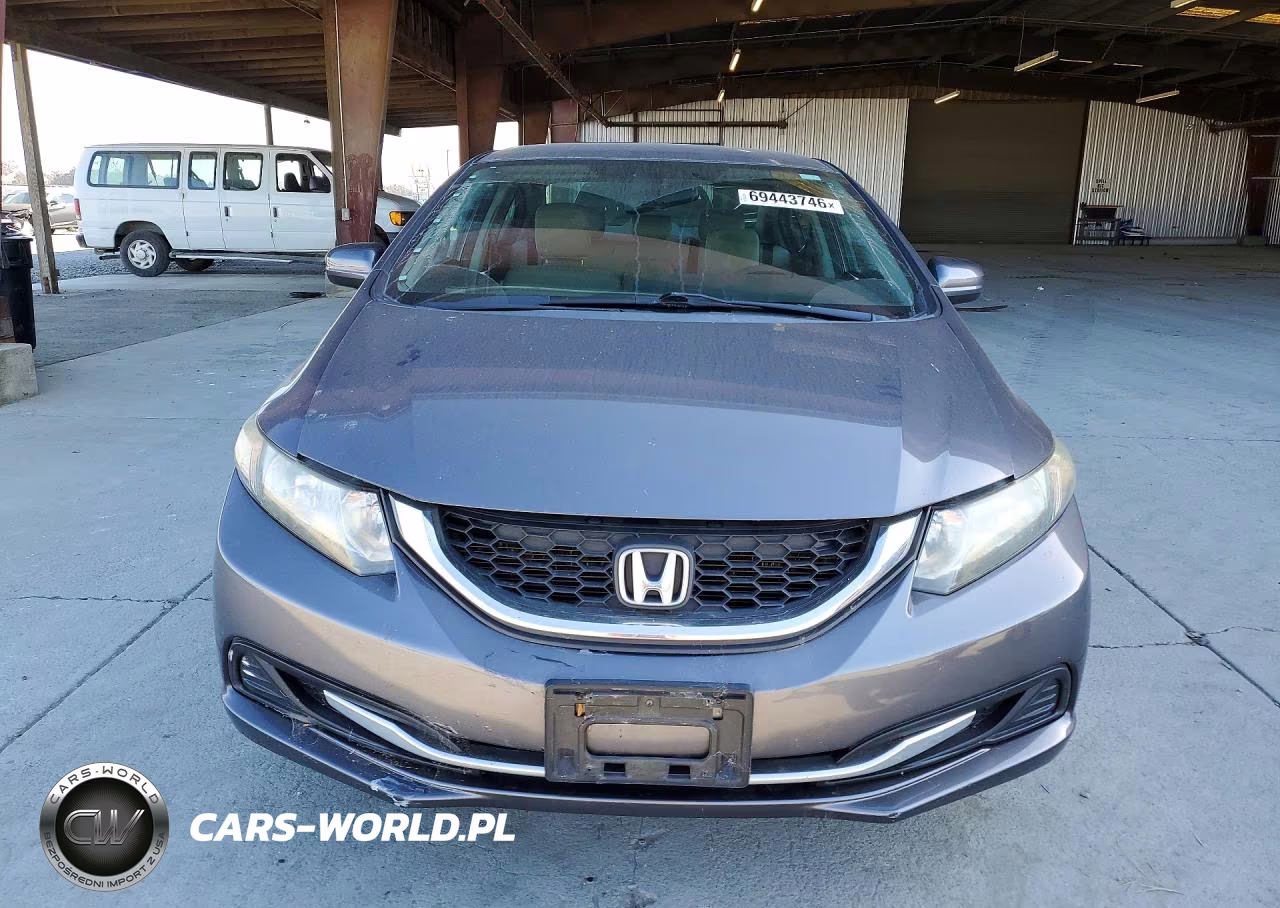 2014 Honda Civic Lx VIN:19XFB2F57EE252247 - 5