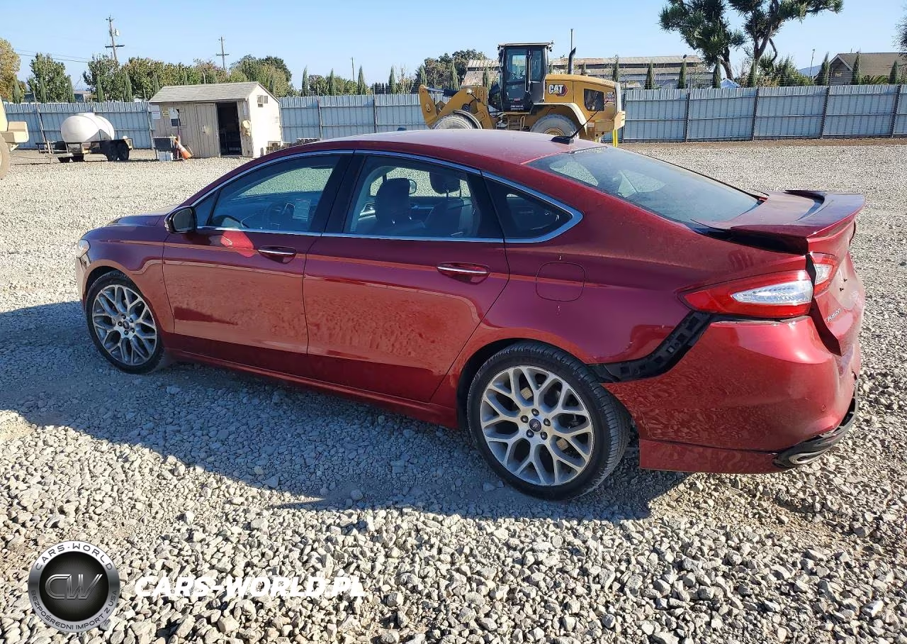 2014 Ford Fusion Titanium VIN:3FA6P0K97ER270096 - 2