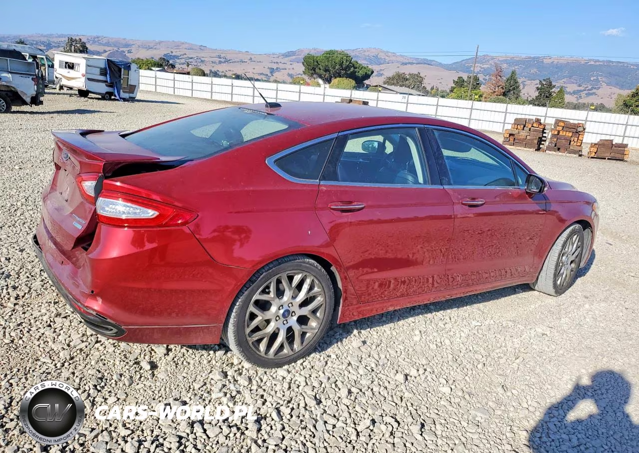 2014 Ford Fusion Titanium VIN:3FA6P0K97ER270096 - 3