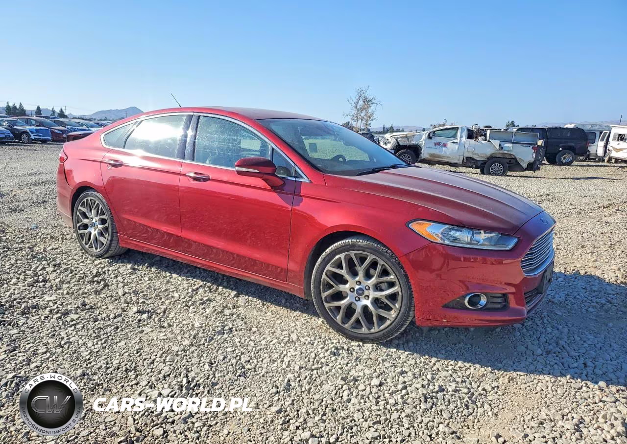 2014 Ford Fusion Titanium VIN:3FA6P0K97ER270096 - 4