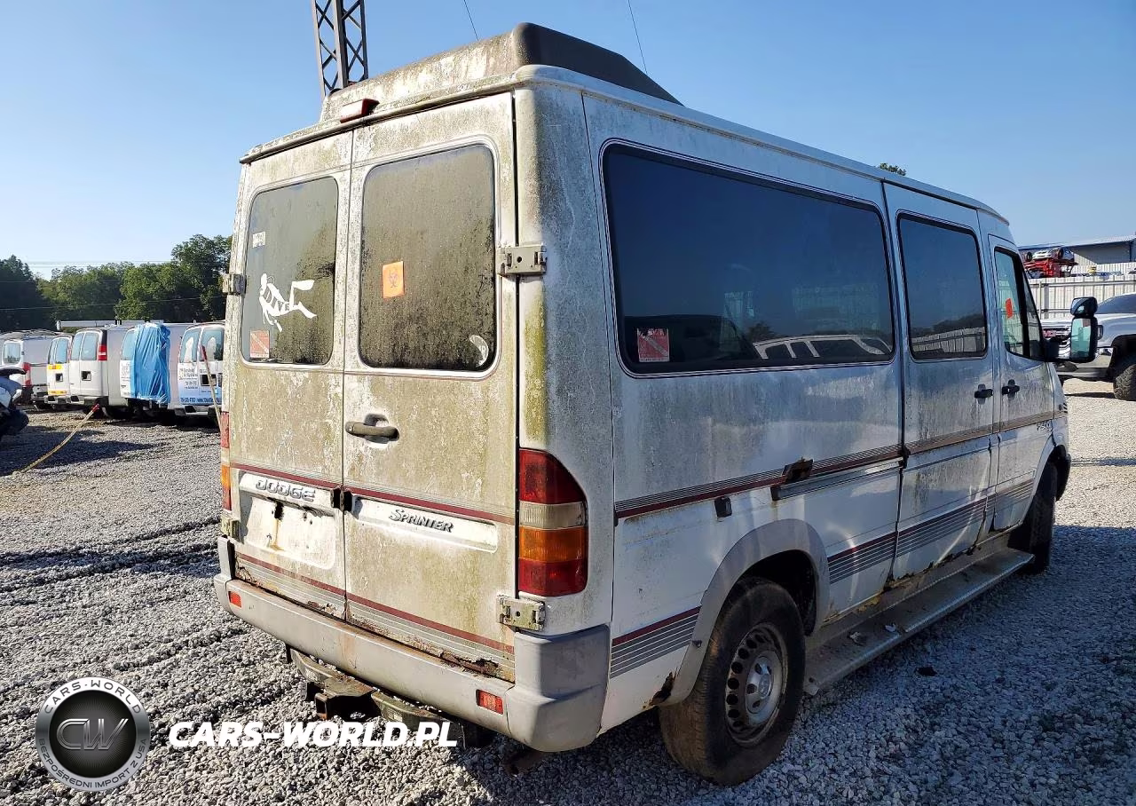 2004 Spnr 2500 Sprinter Delivery Van VIN:WD5PD644345661339 - 3