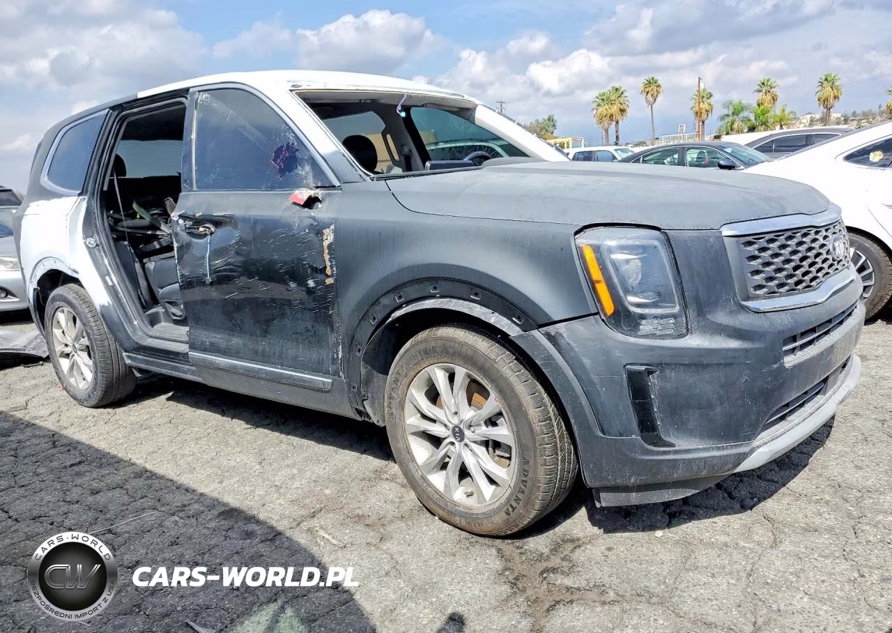 2021 Kia Telluride Lx VIN:5XYP24HC7MG161914 - 4