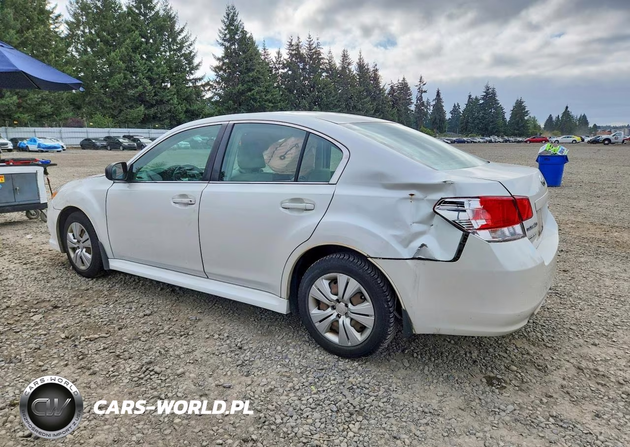 2010 Subaru Legacy 2.5I VIN:4S3BMBA67A3232364 - 2