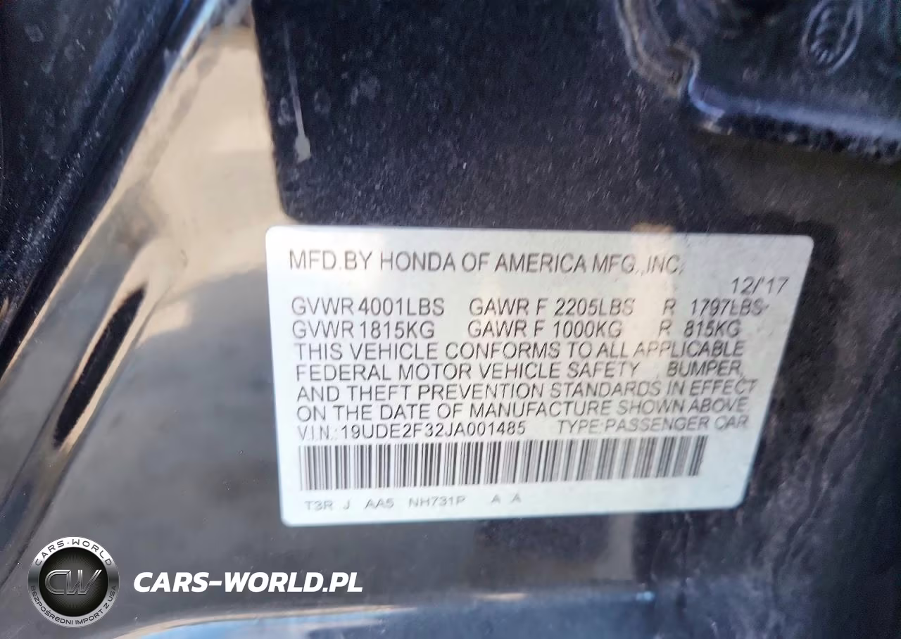 2018 Acura Ilx Base Watch Plus VIN:19UDE2F32JA001485 - 12
