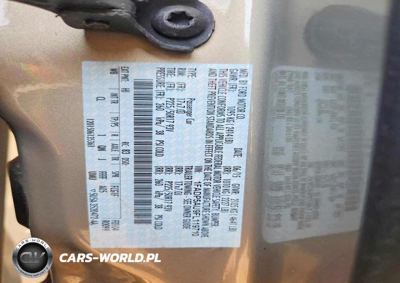 2015 Ford C-Max Se VIN:1FADP5AU9FL119710 - 13