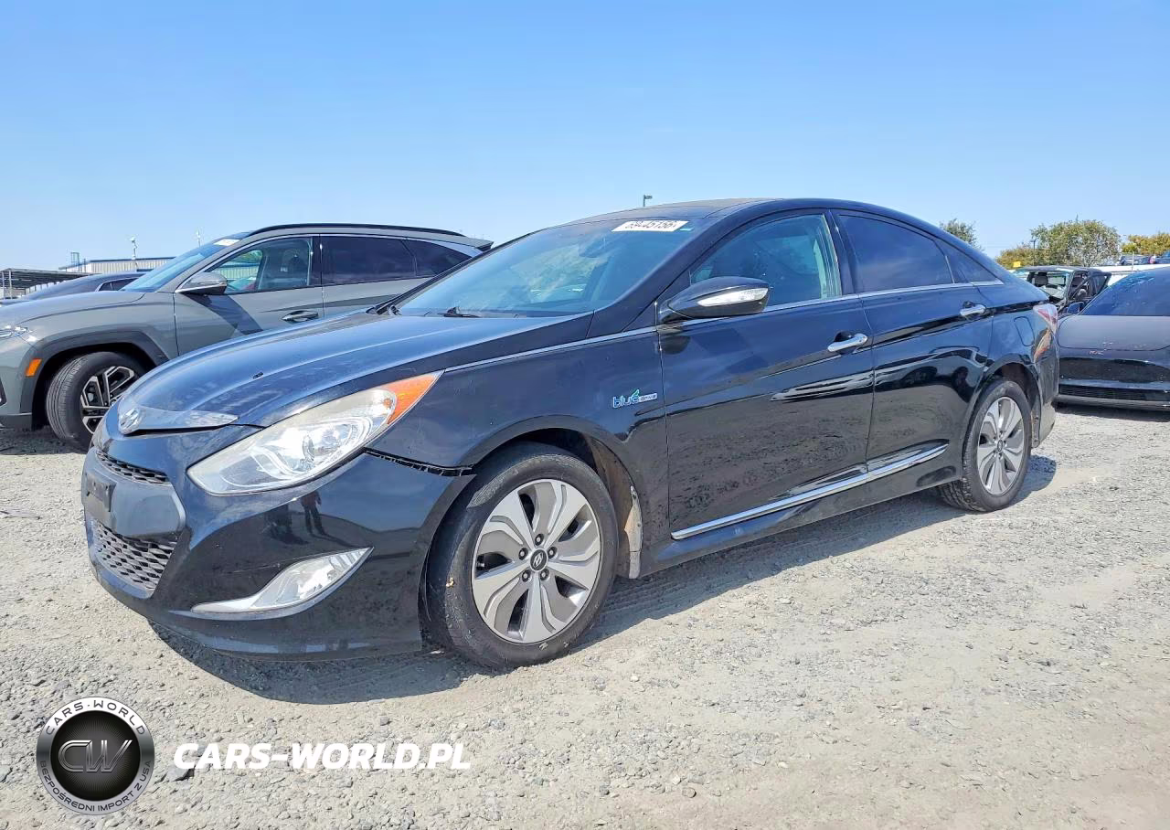 2015 Hyundai Sonata Hybrid Limited VIN:KMHEC4A48FA136171 - 1