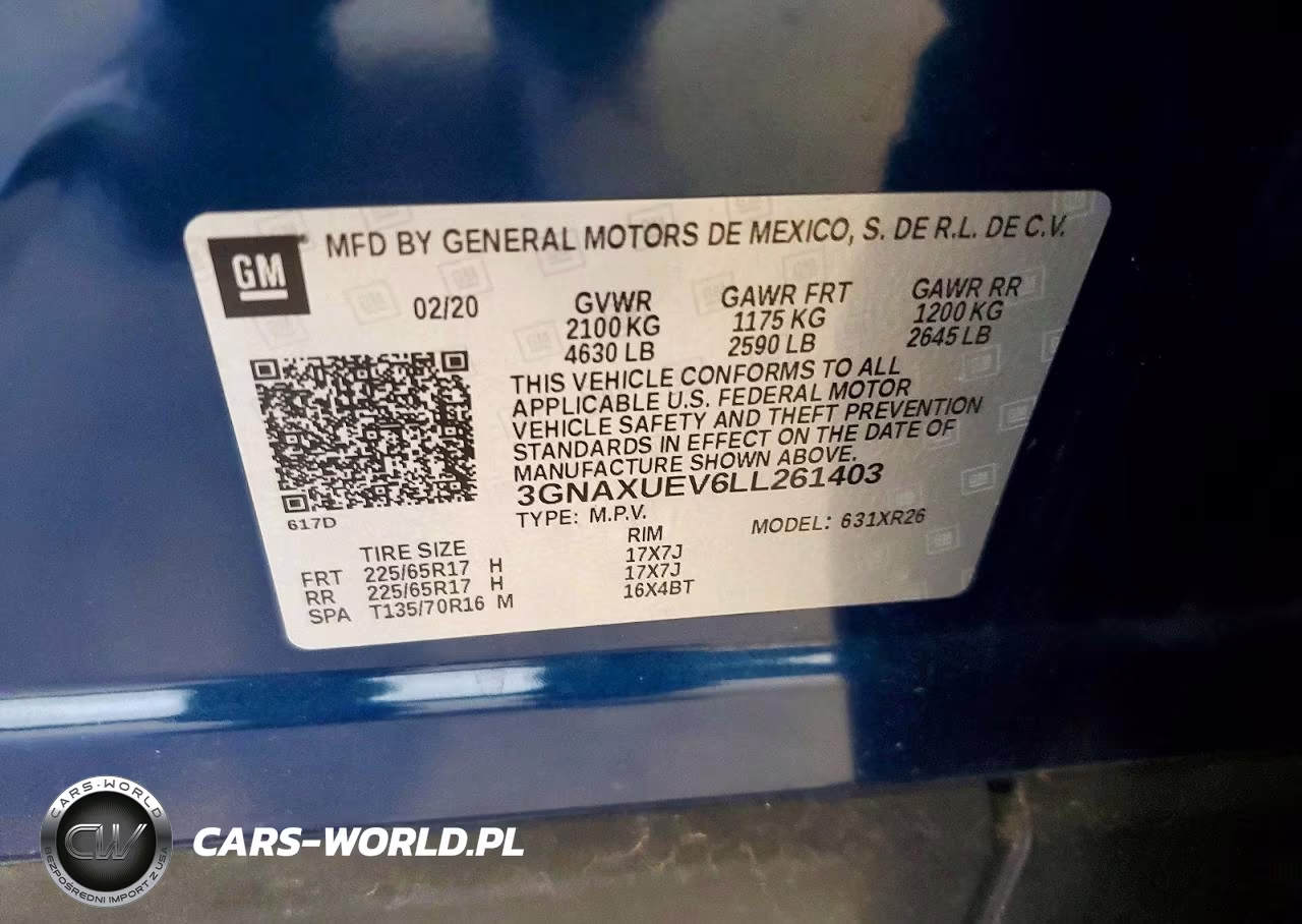 2020 Chevrolet Equinox Lt VIN:3GNAXUEV6LL261403 - 13