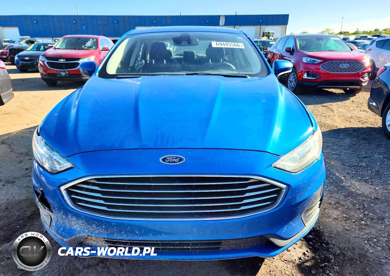 2019 Ford Fusion Se VIN:3FA6P0LU2KR231317 - 5