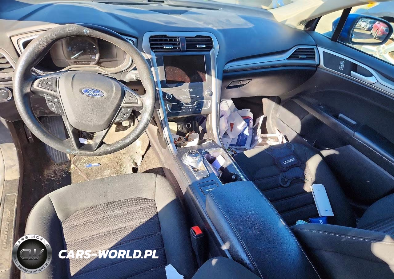 2019 Ford Fusion Se VIN:3FA6P0LU2KR231317 - 8