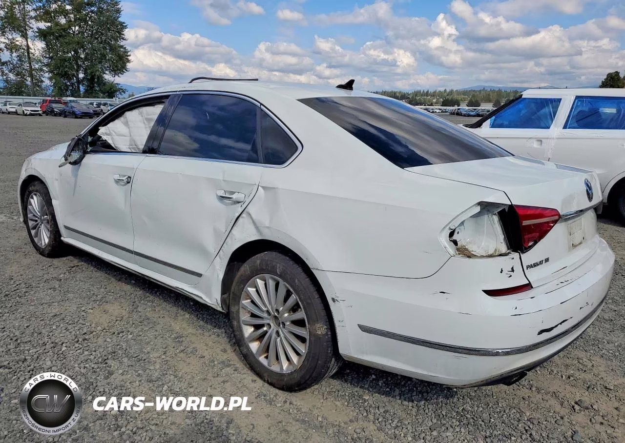 2016 Volkswagen Passat Se VIN:1VWBS7A31GC019781 - 2