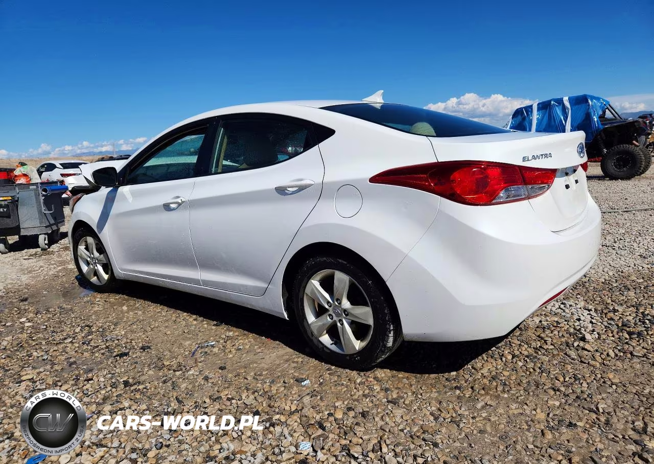 2012 Hyundai Elantra Gls VIN:5NPDH4AE1CH071520 - 2
