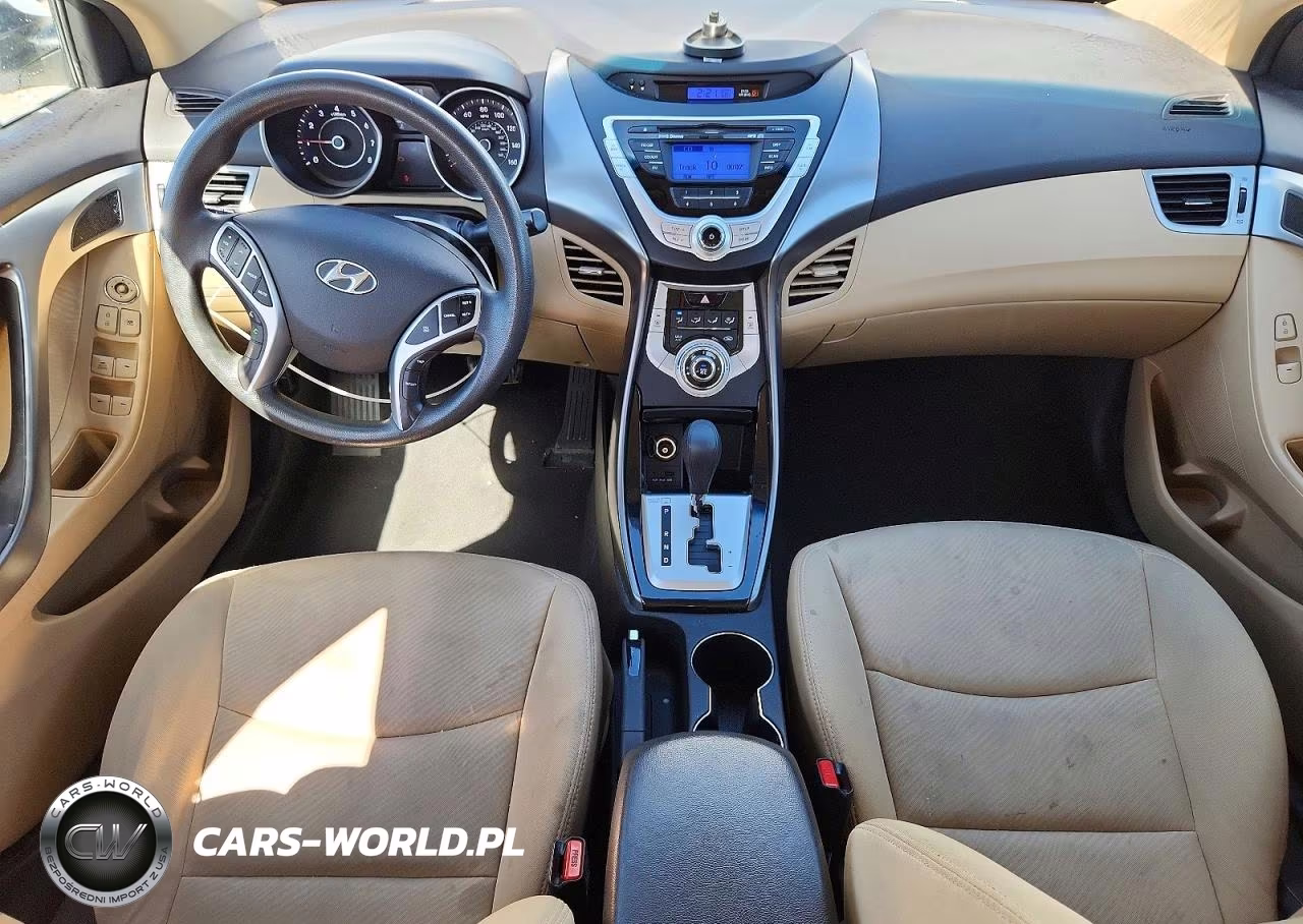 2012 Hyundai Elantra Gls VIN:5NPDH4AE1CH071520 - 8