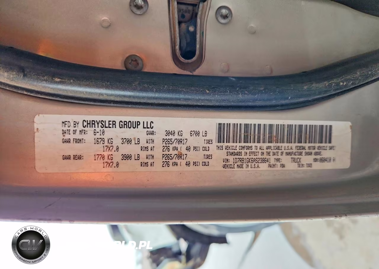 2010 Dodge Ram 1500 VIN:1D7RB1GK6AS238641 - 13