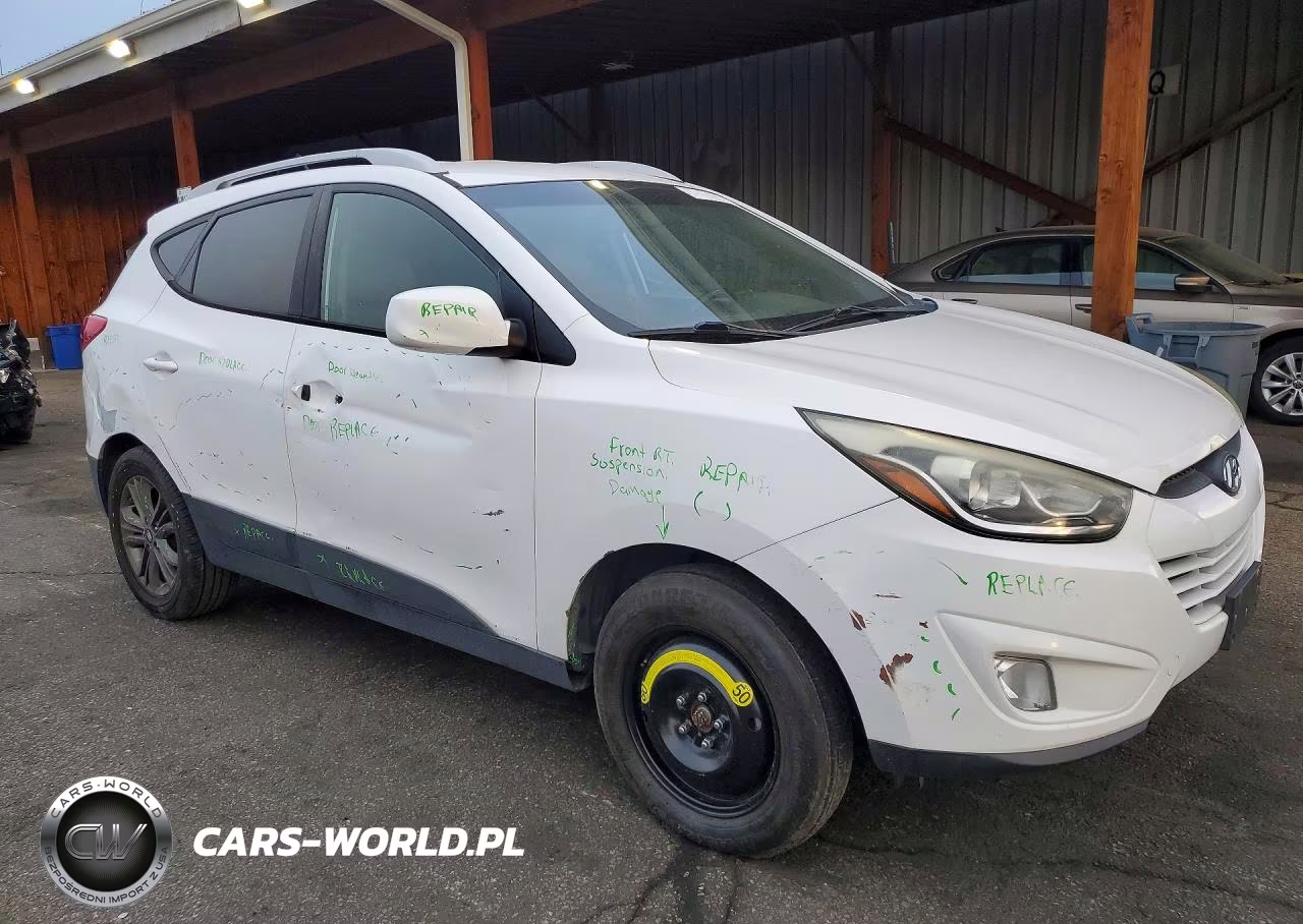 2014 Hyundai Tucson Se VIN:KM8JUCAG8EU815564 - 4