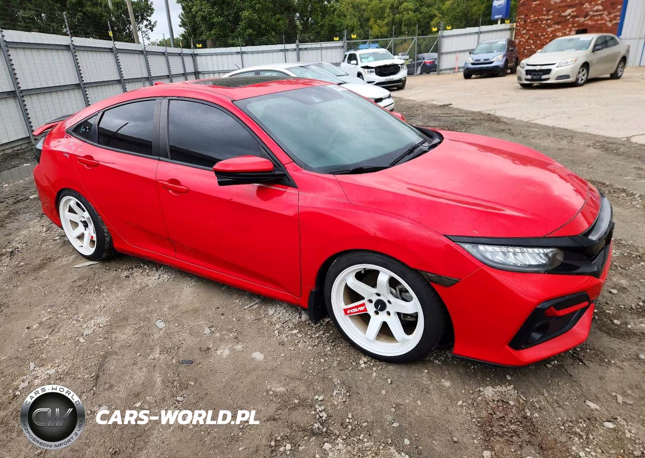 2020 Honda Civic Si VIN:2HGFC1E55LH704966 - 4
