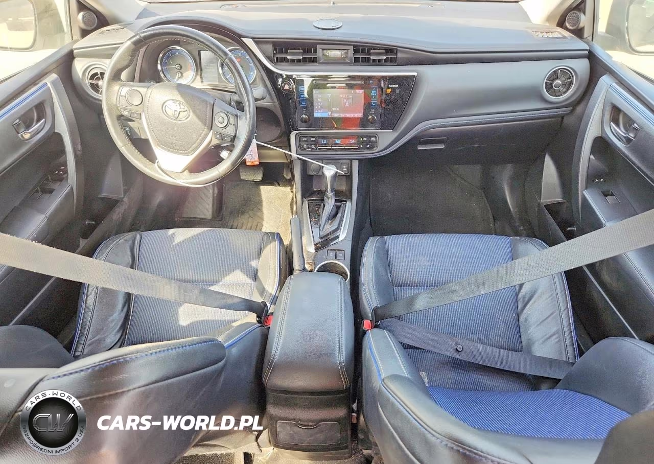 2017 Toyota Corolla Se VIN:5YFBURHEXHP696417 - 8