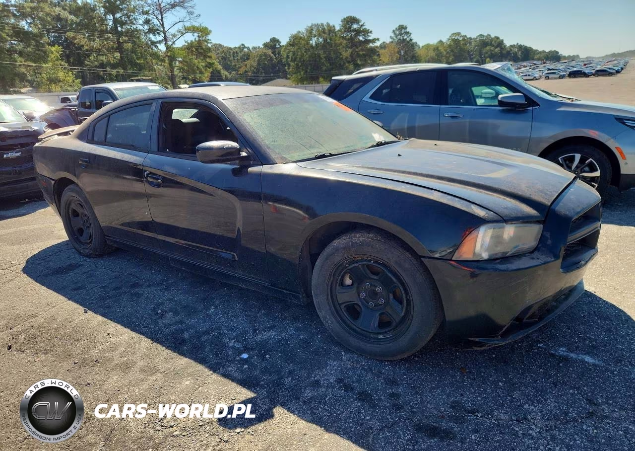 2012 Dodge Charger Police VIN:2C3CDXAT8CH247998 - 4