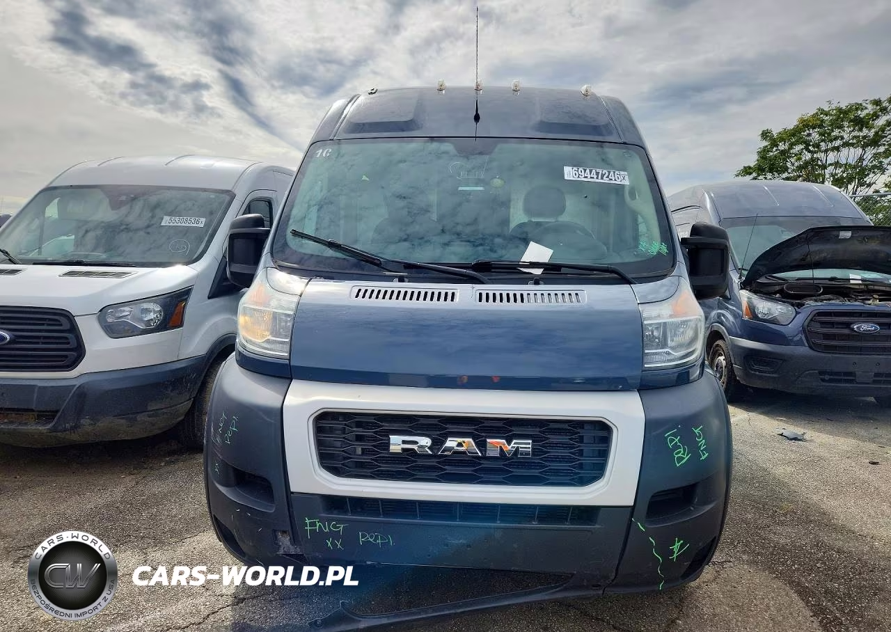 2020 Ram Promaster 3500 Delivery Van VIN:3C6URVJG0LE147714 - 5