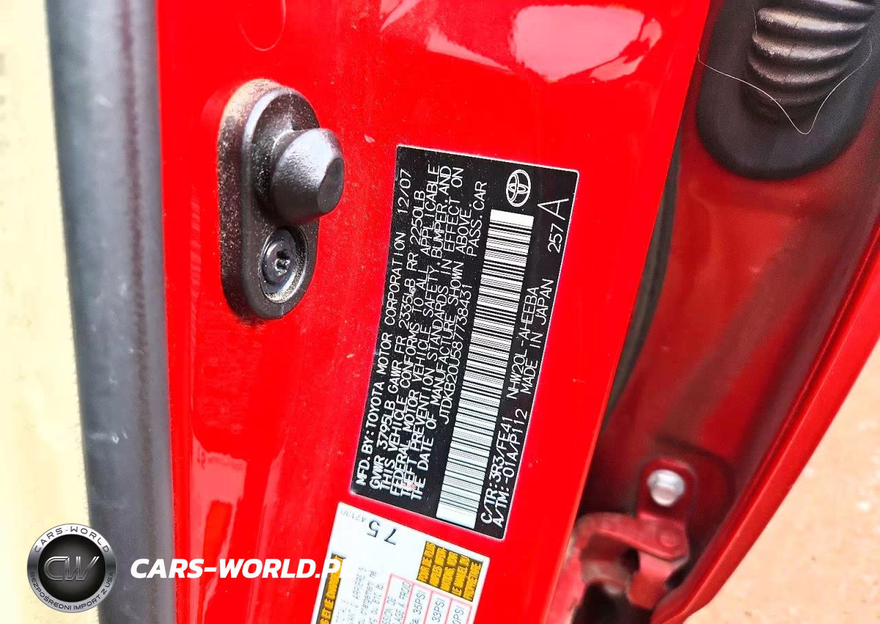 2008 Toyota Prius Base VIN:JTDKB20U587738431 - 12