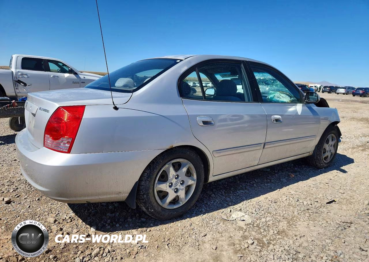 2004 Hyundai Elantra Gls VIN:KMHDN46D84U717325 - 3